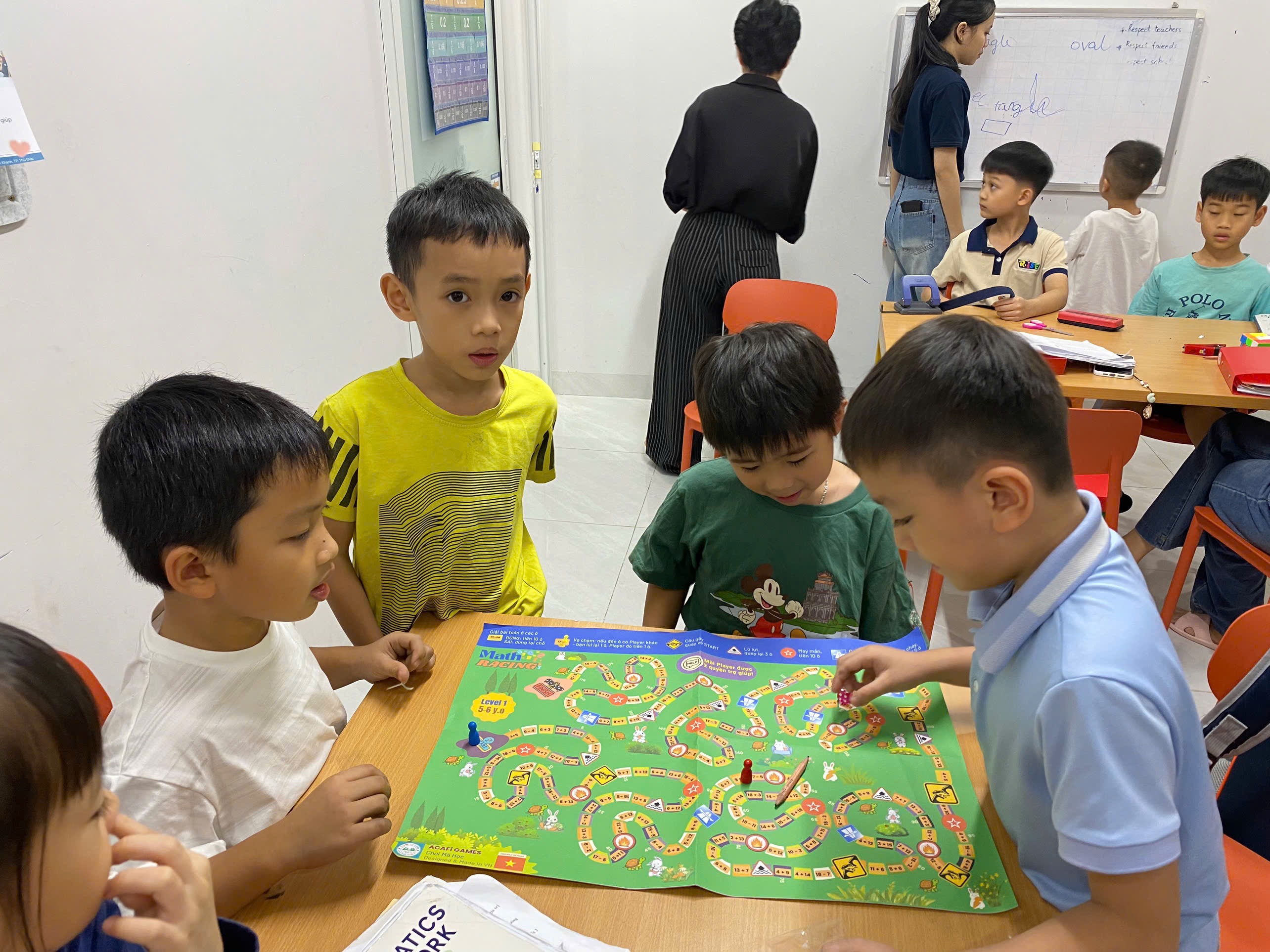 Cờ MATH RACING (Level 2)