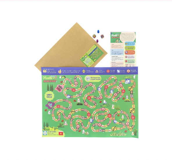 Combo MATH RACING (Level 1 & 2)